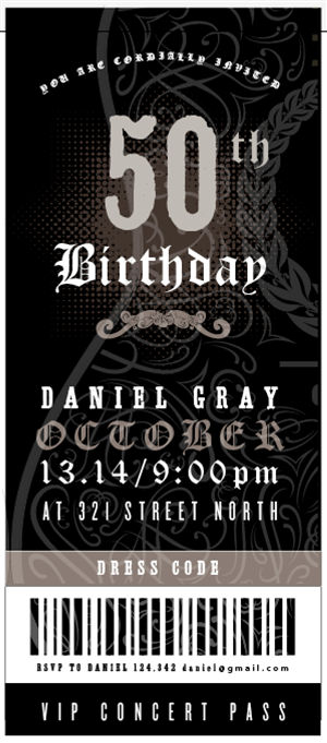 Invitation Design by DC Studio Design for this project | Design: #4561037