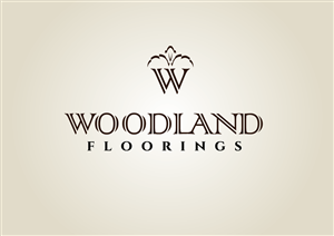 Woodland Floorings | Logo Design by PinkOrange