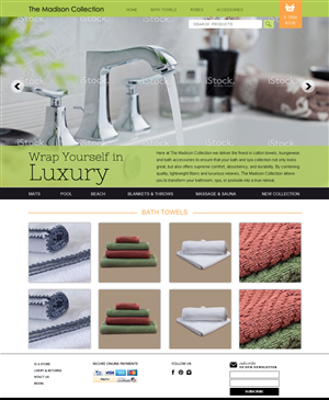 Web Design by sonaldesign for The Madison Collection | Design: #4449469