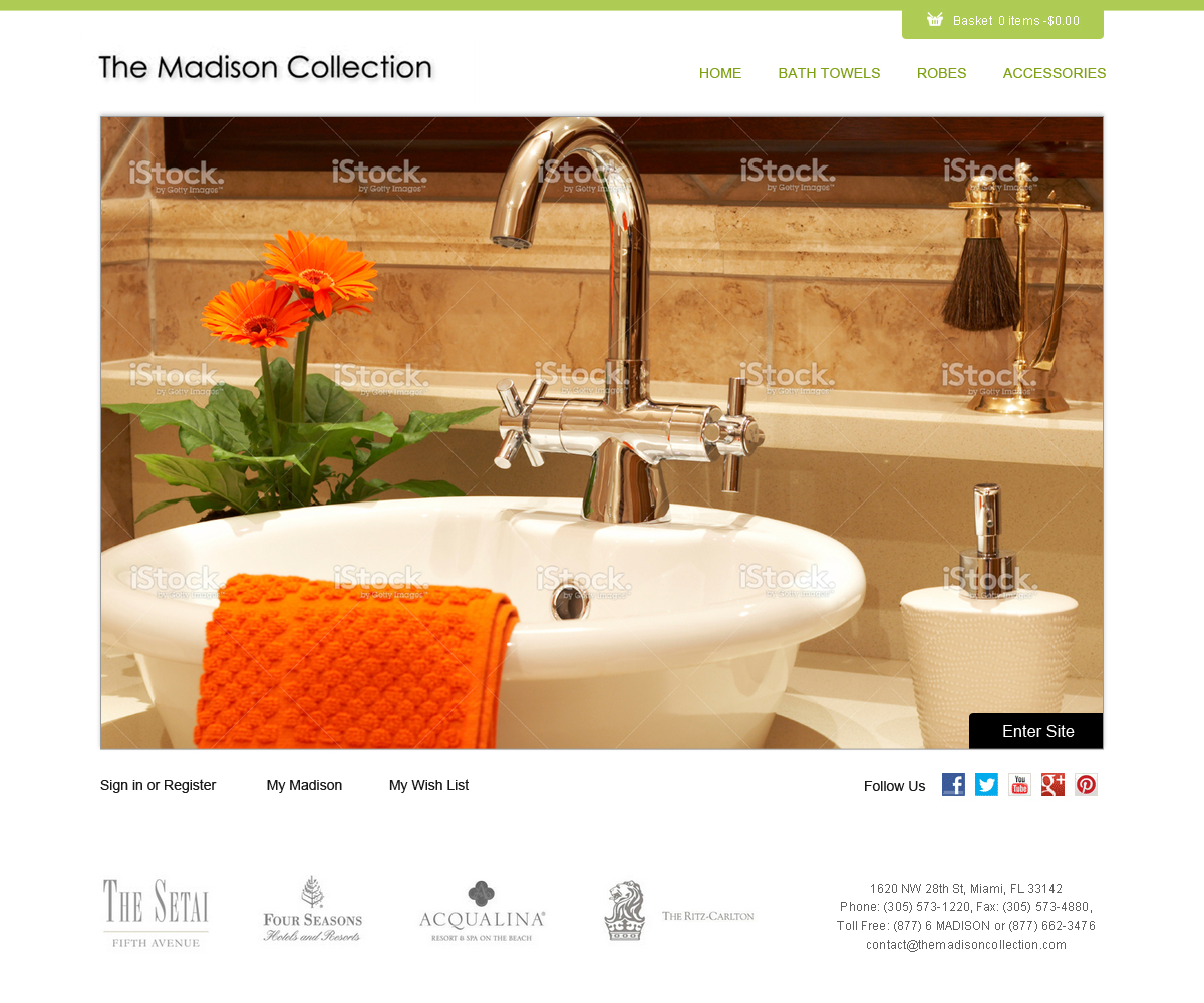 Diseño Web por sonaldesign para The Madison Collection | Diseño #4452739
