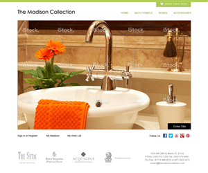 Web Design by sonaldesign for The Madison Collection | Design: #4452739