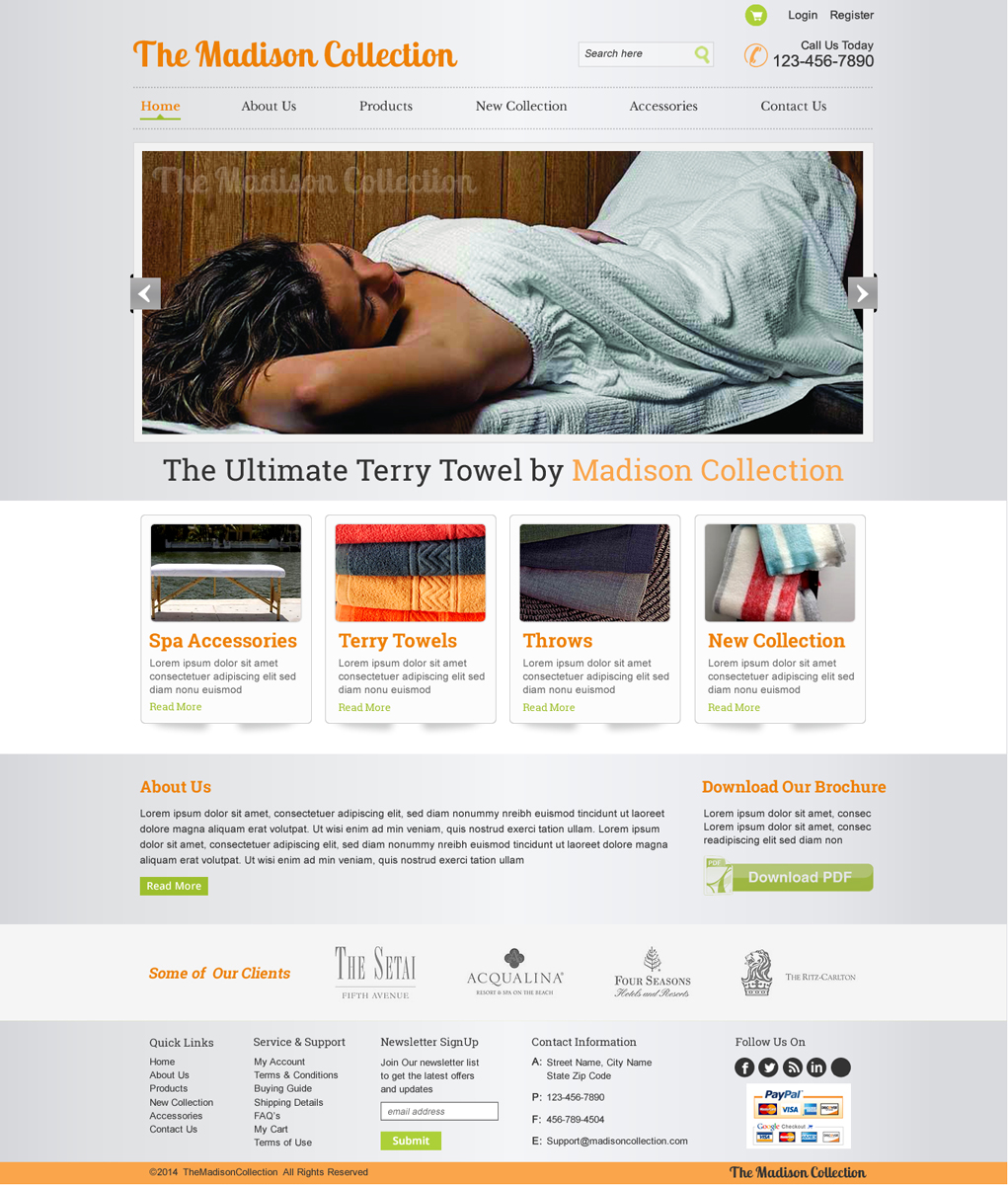 Web-Design von harmi_199 für The Madison Collection | Design #4489754
