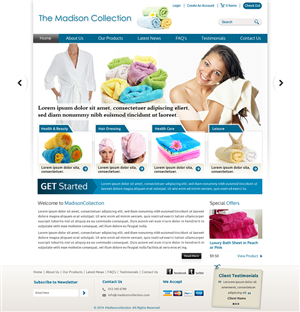 Web Design by Sbss for The Madison Collection | Design: #4442514