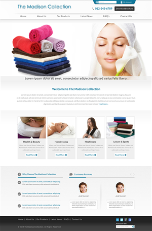 Web Design by Sbss for The Madison Collection | Design: #4442518