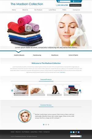Web Design by Sbss for The Madison Collection | Design: #4442519