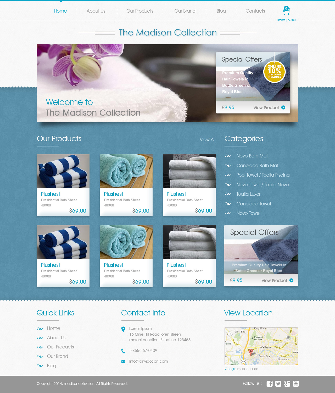 Web Design by Sbss for The Madison Collection | Design #4445748