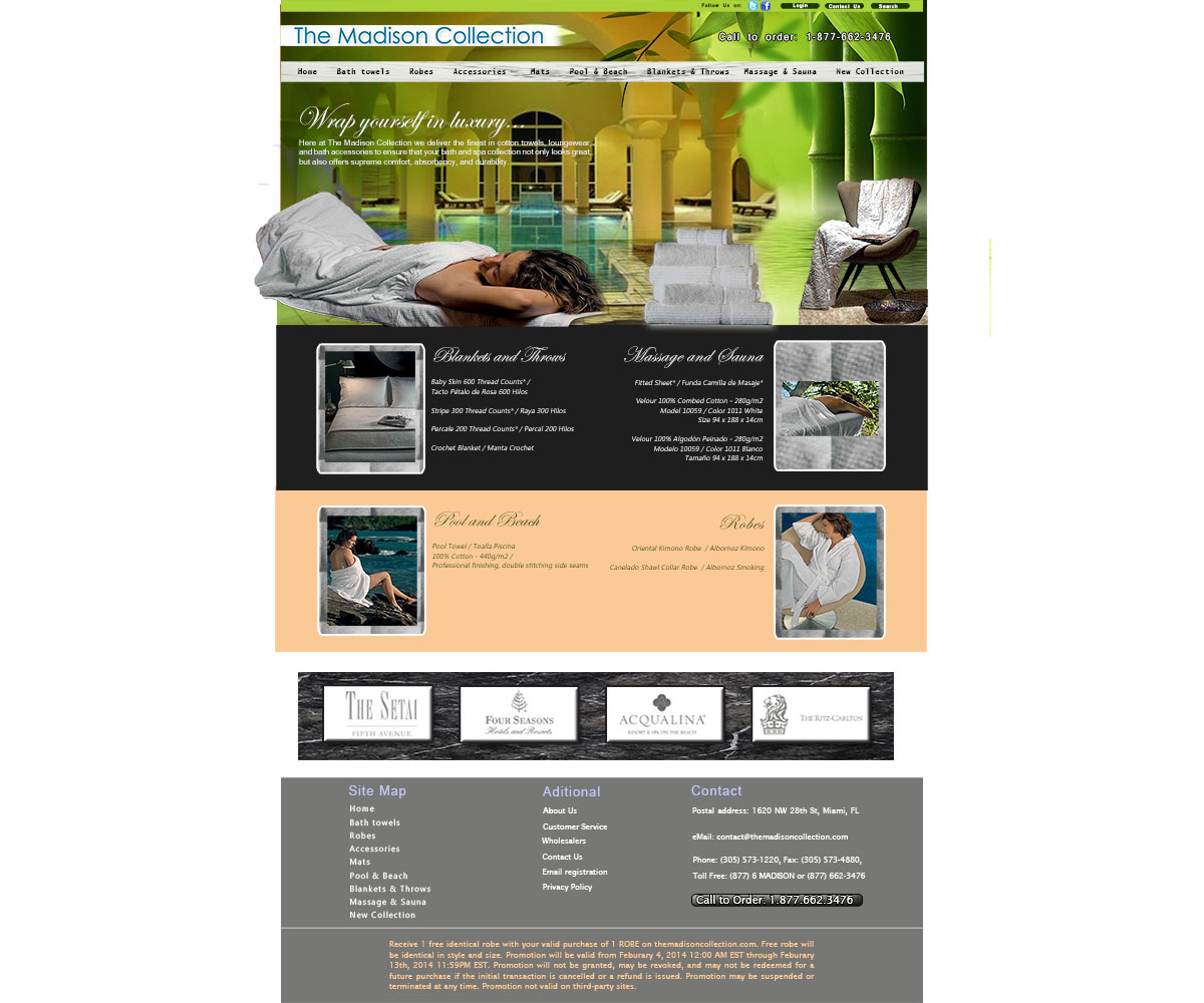 Diseño Web por bluewindwork para The Madison Collection | Diseño #4493460