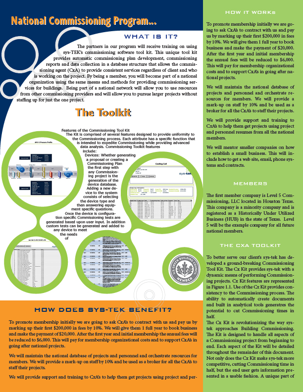 Brochure Design by Kings Bishop Design for sys-tek | Design #201920