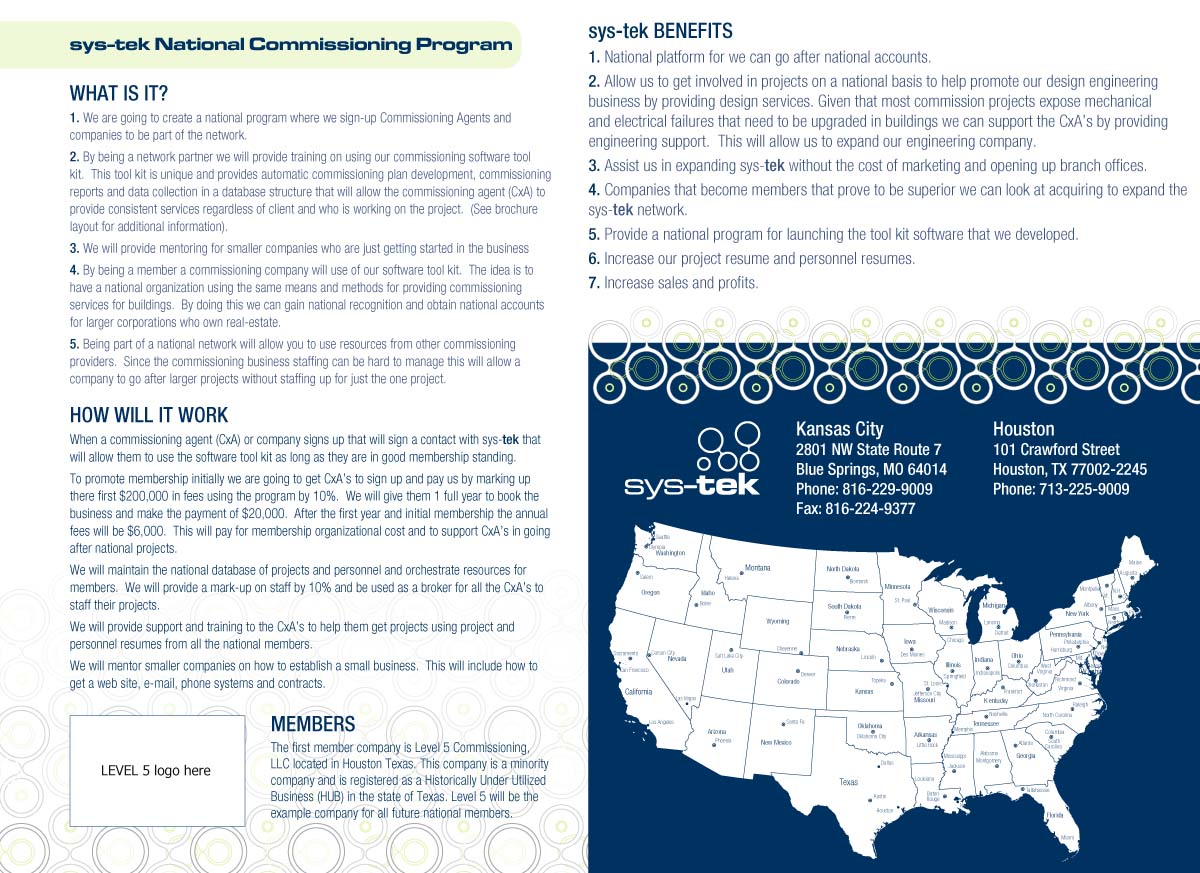 Brochure Design by Darthv2000 for sys-tek | Design #196918