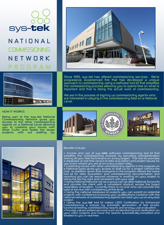 Brochure Design by CHW design for sys-tek | Design #198867