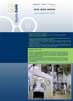 Brochure Design by CHW design for sys-tek | Design: #198921