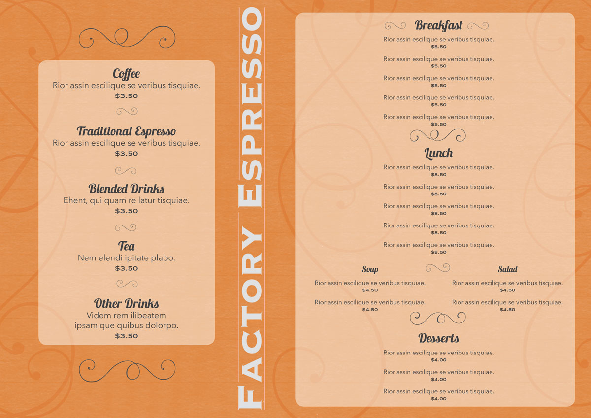Design de Menu par Sally C pour ce projet | Design #4457715