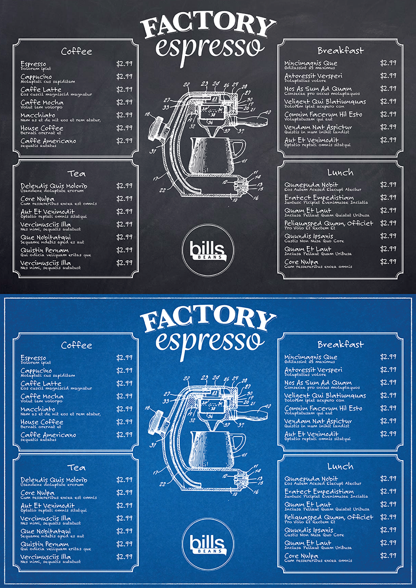 Menu Design by Merrill Photo Design for this project | Design #4465790