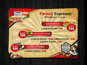 Menu Design by ESolz Technologies