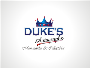 Logo Design by Blueberry for Duke's Autographs | Design: #1271346