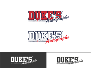 Logo Design by gennicar for Duke's Autographs | Design: #1262067