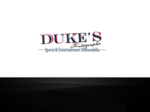Logo Design by Realist au Mode for Duke's Autographs | Design: #1266500
