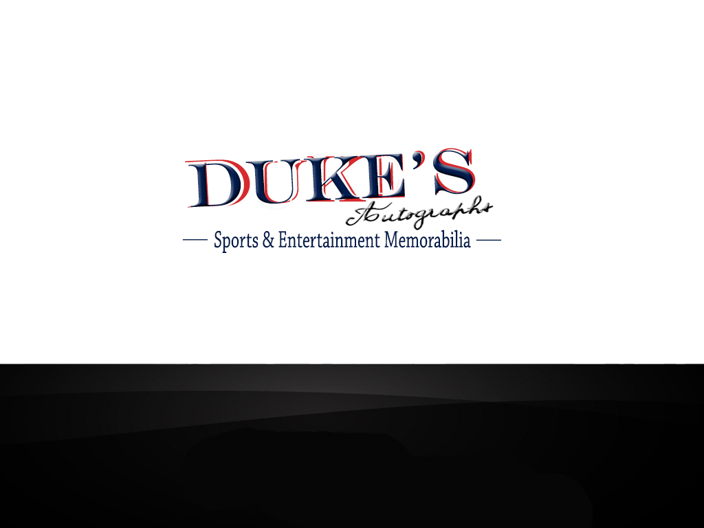 Logo Design by Realist au Mode for Duke's Autographs | Design #1272510