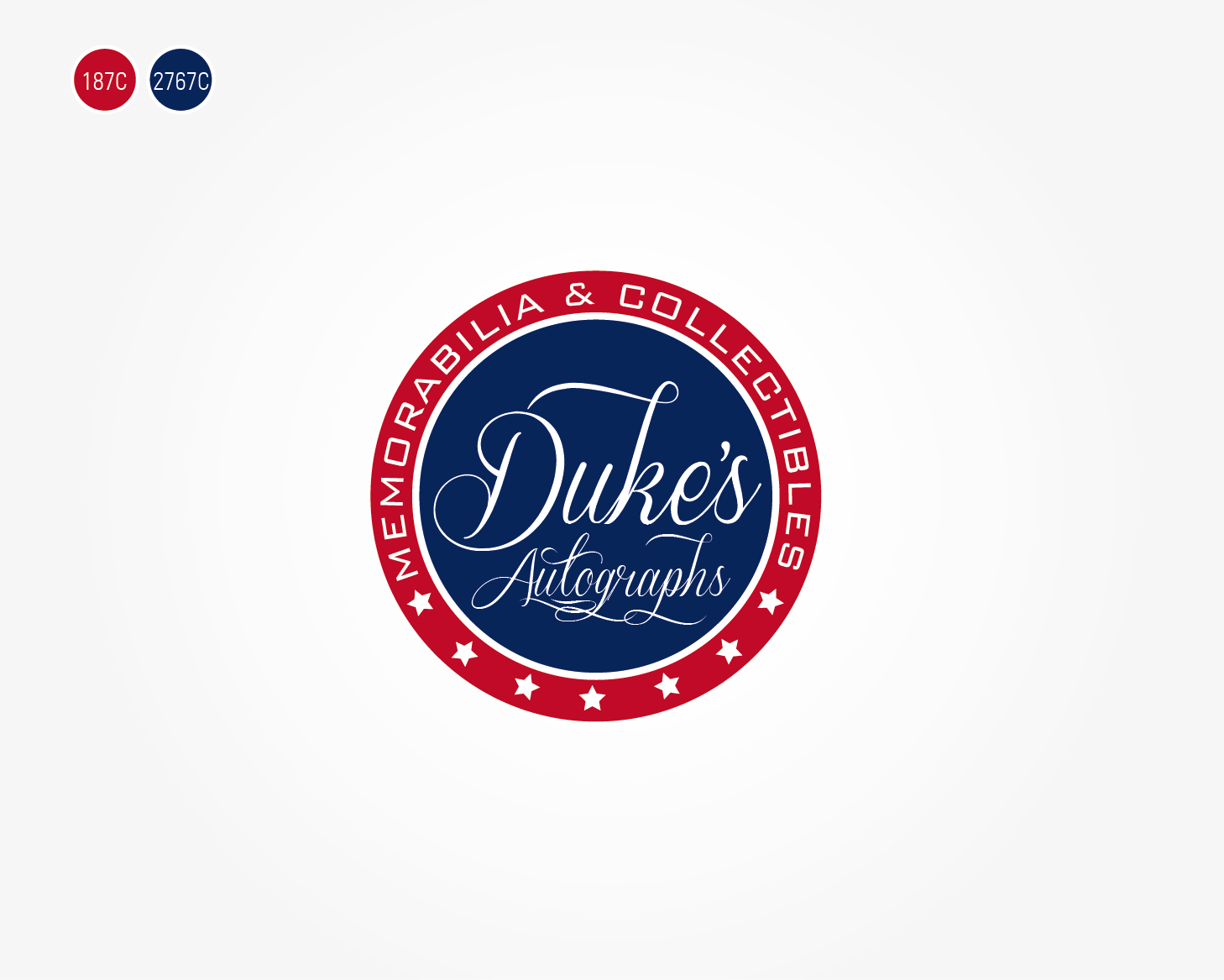 Logo Design by pantonemédia for Duke's Autographs | Design #1269930