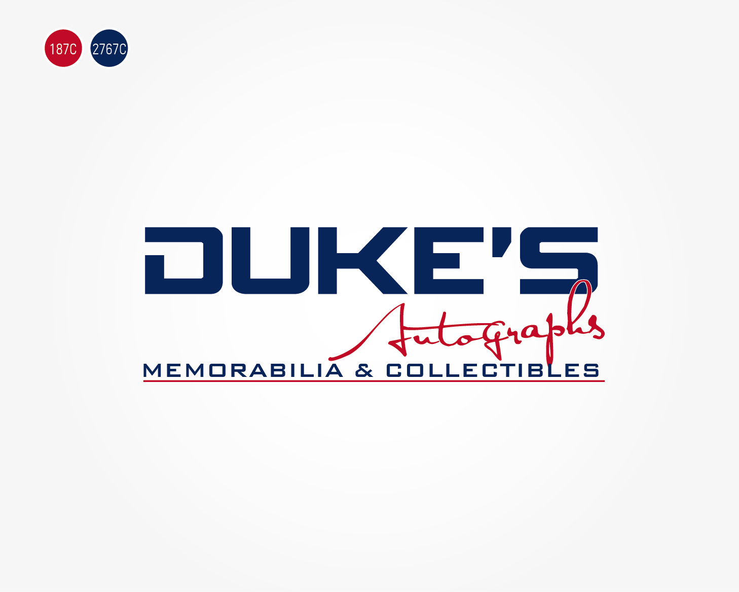 Logo Design by pantonemédia for Duke's Autographs | Design #1271715
