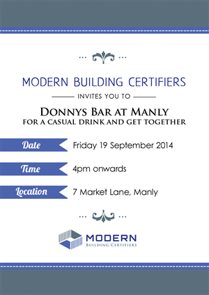 Invitation Design by littlepinkbow for Modern Building Consultants | Design: #4455387