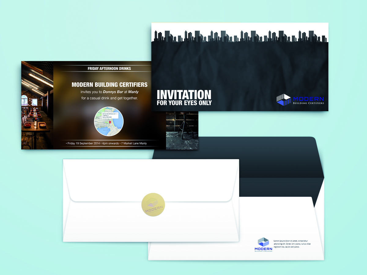 Invitation Design by Nabileuuh for Modern Building Consultants | Design #4466221