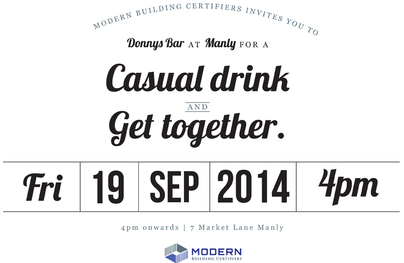 Invitation Design by lydia Designer for Modern Building Consultants | Design #4451921