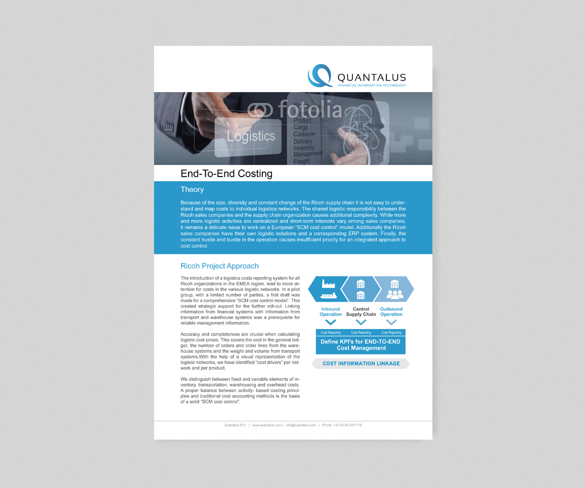 Brochure Design by  maria.design for Quantalus B.V. | Design: #4480230