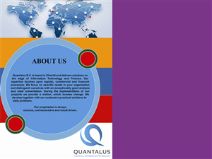 Diseño de Brochure por ABHISHEK MAURYA para Quantalus B.V. | Diseño #4435469