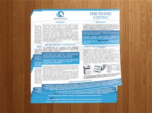 Brochure Design by Tünde Nagy for Quantalus B.V. | Design: #4493954