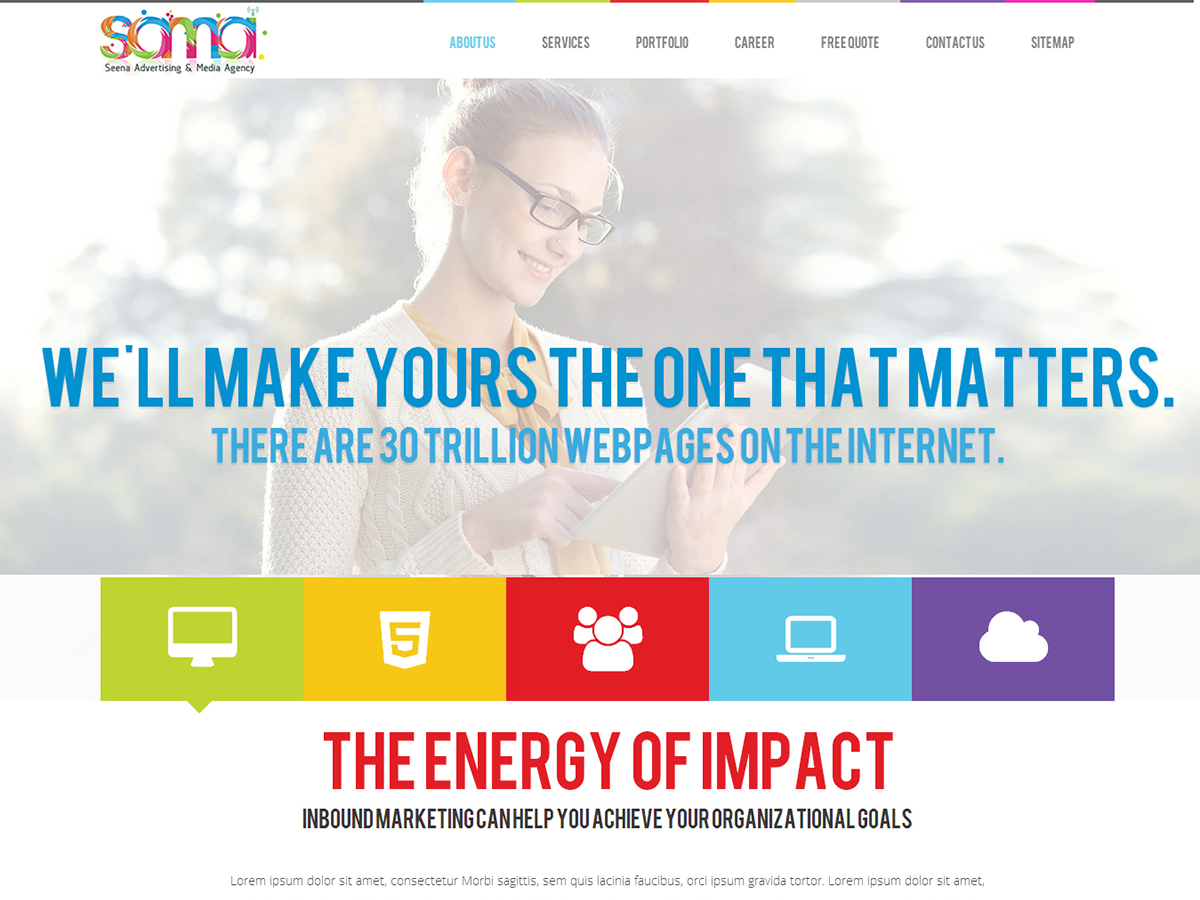 Web Design by zainulabidin for this project | Design #4474849