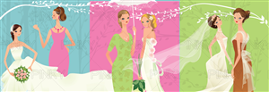 ModernWeddingMom.com Website Banner Illustration | Banner-Design von Pinky 