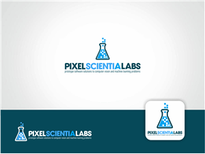 Pixel Scientia Labs | Logo Design by nikkiblue
