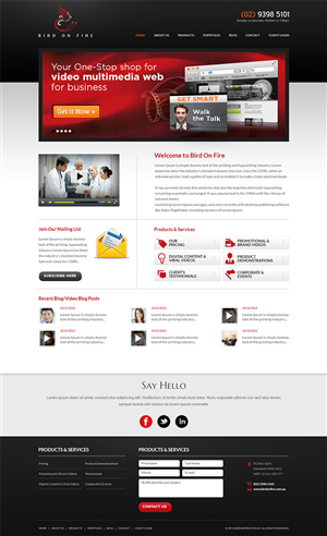 Wordpress Design by Mayank Patel