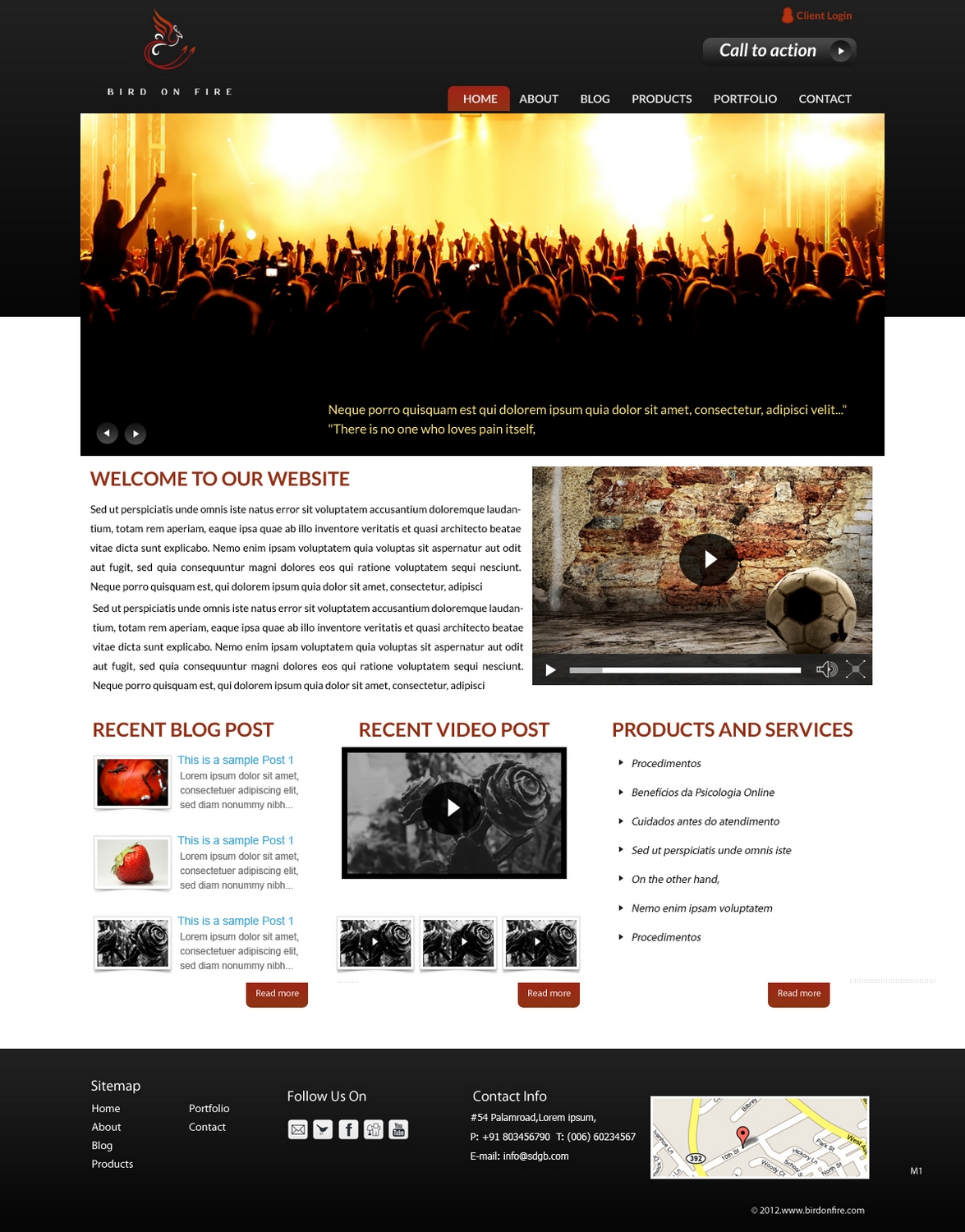 Diseño Wordpress por pb para Bird on Fire Pty Ltd | Diseño #1272739