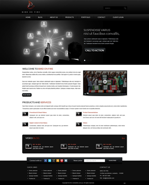 Diseño Wordpress por pb para Bird on Fire Pty Ltd | Diseño: #1284637