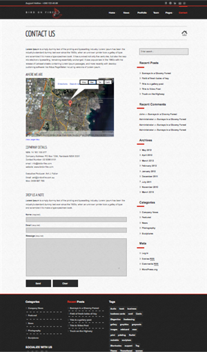 Diseño Wordpress por schk para Bird on Fire Pty Ltd | Diseño: #1283847