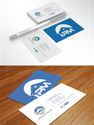 Business Card Design by Sarah Mathews for this project | Design: #4443309
