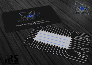 Electrical Contracting Business card design