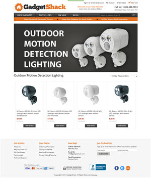 Banner Ad Design by J. Chaturvedi for GadgetShack.com | Design: #4439506