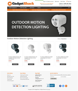 Banner Ad Design by J. Chaturvedi for GadgetShack.com | Design: #4439526