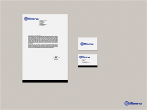 Logo Design by MergeStudio for Minerva Analytics | Design: #200105