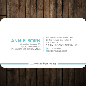 Business Card Design by Aaaron for this project | Design: #4464462
