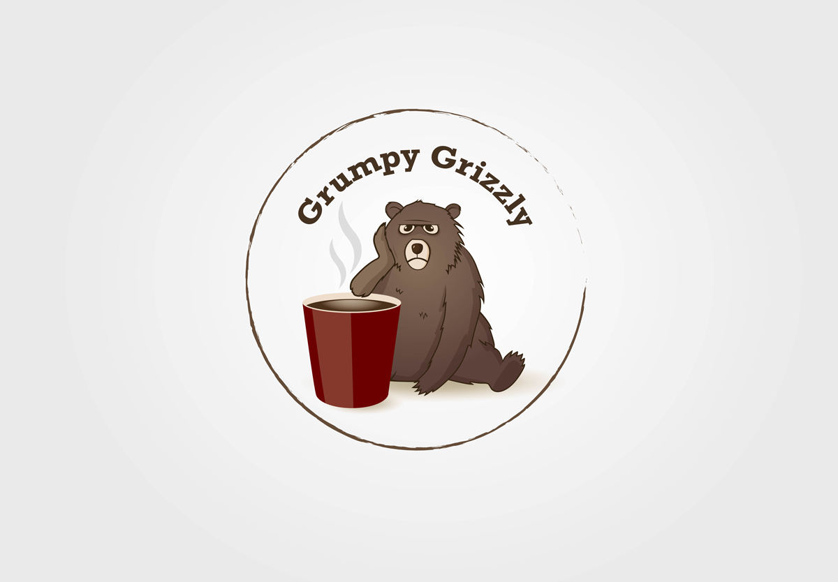 Logo-Design von Inshu für Grumpy Grizzly | Design #4464818