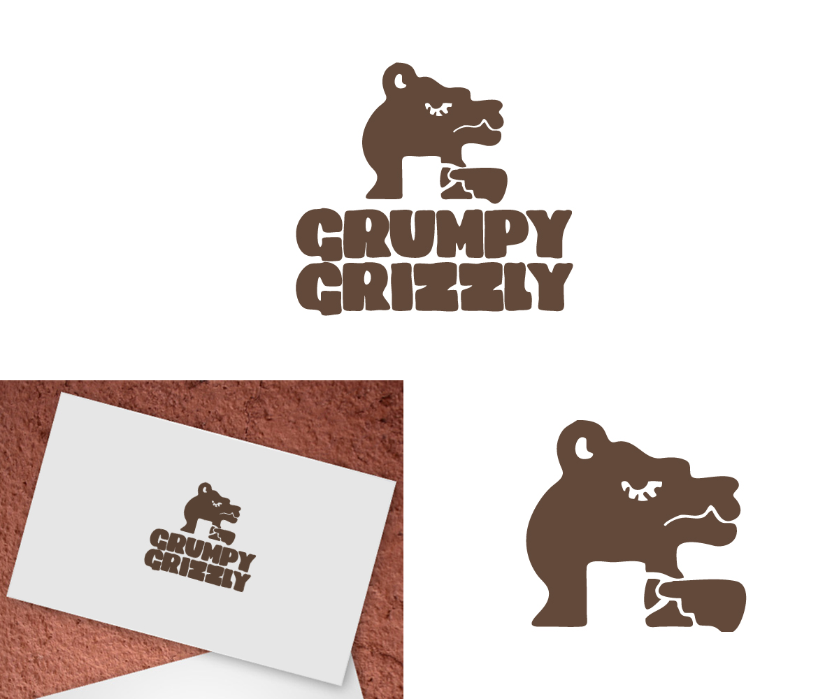 Diseño de Logo por Buck Tornado para Grumpy Grizzly | Diseño #4462249