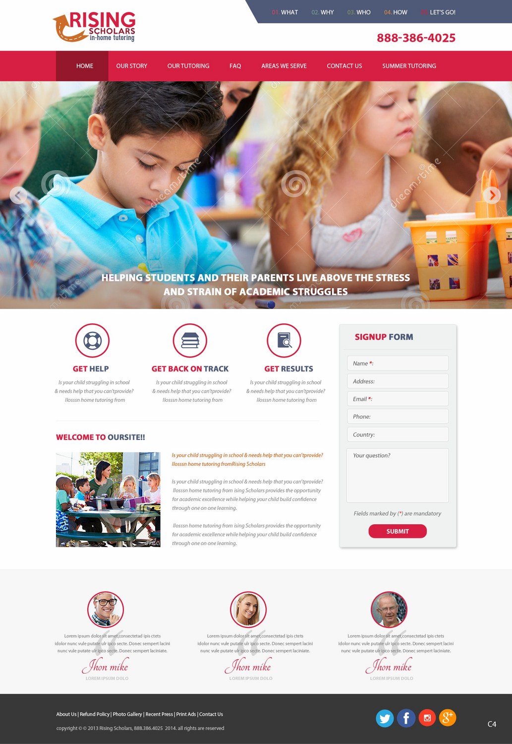 Web Design by pb for this project | Design #4492408