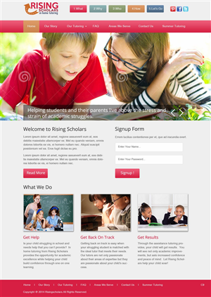 Web Design by pb for this project | Design: #4492416