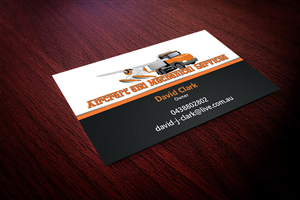 Sole trader requires buisness card / company logo for mining and aviation | Visitenkarten-Design von Hardcore Design
