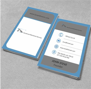 Business Card Design by AwsomeD for this project | Design: #4446220