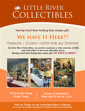Advertisement Design by yadunath for Little River Collectibles | Design #5154717